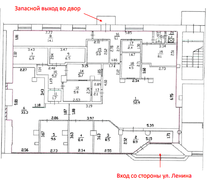 Помещения свободного назначения Пермь, Дзержинский р-н, Ленина ул, 59