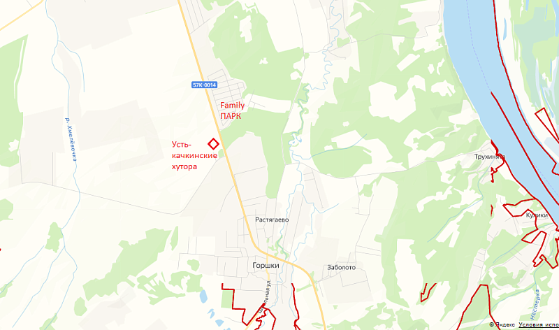 Участок  Красный Восход
